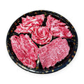 Premium Wagyu Yakiniku Set – 1.5kg Family Size shown 頂級和牛燒肉套裝（圖為 1.5kg 家庭裝）